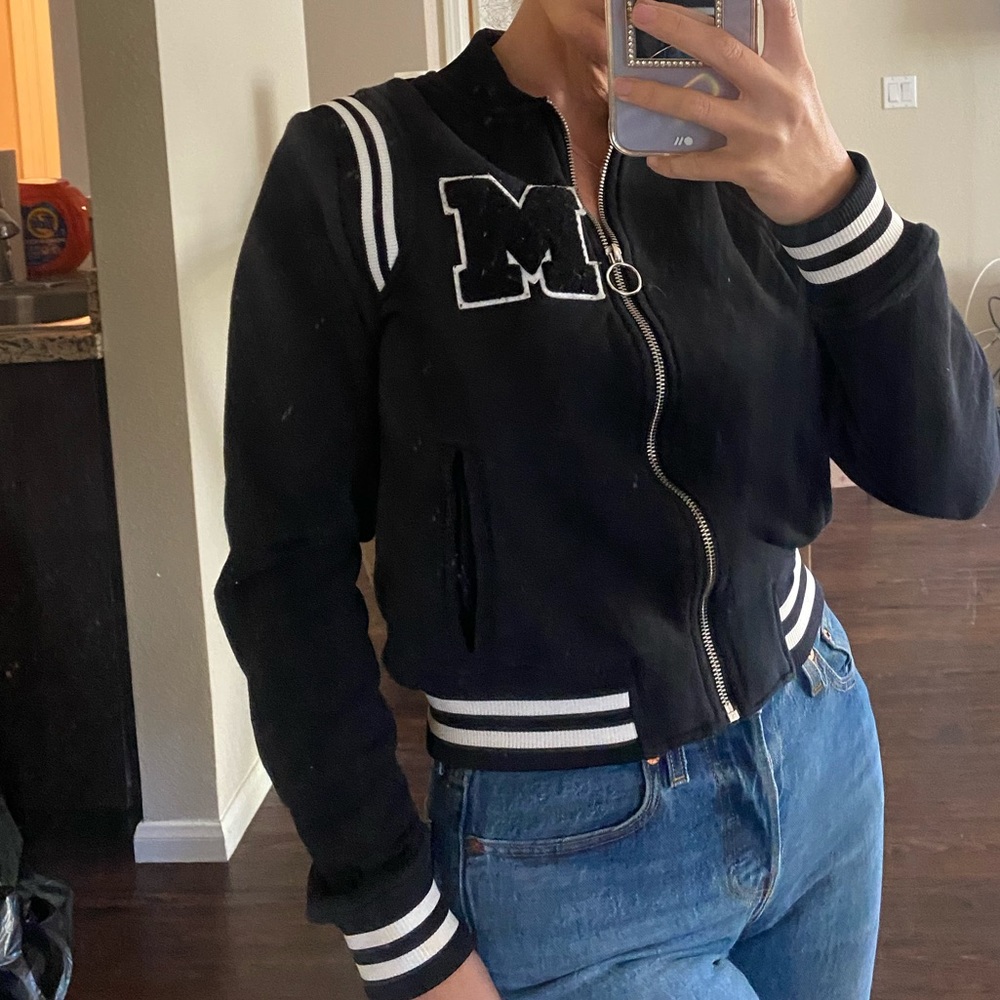 Varsity M coat